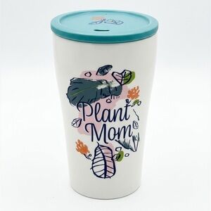 NWOT Opalhouse Plant Mom Mug with Teal Lid